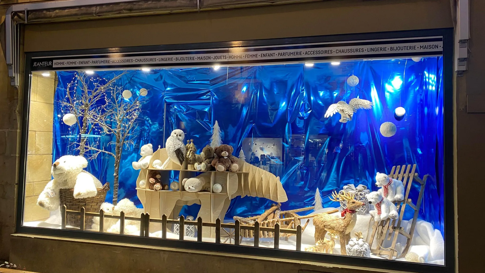 Comment réaliseton une vitrine de noël