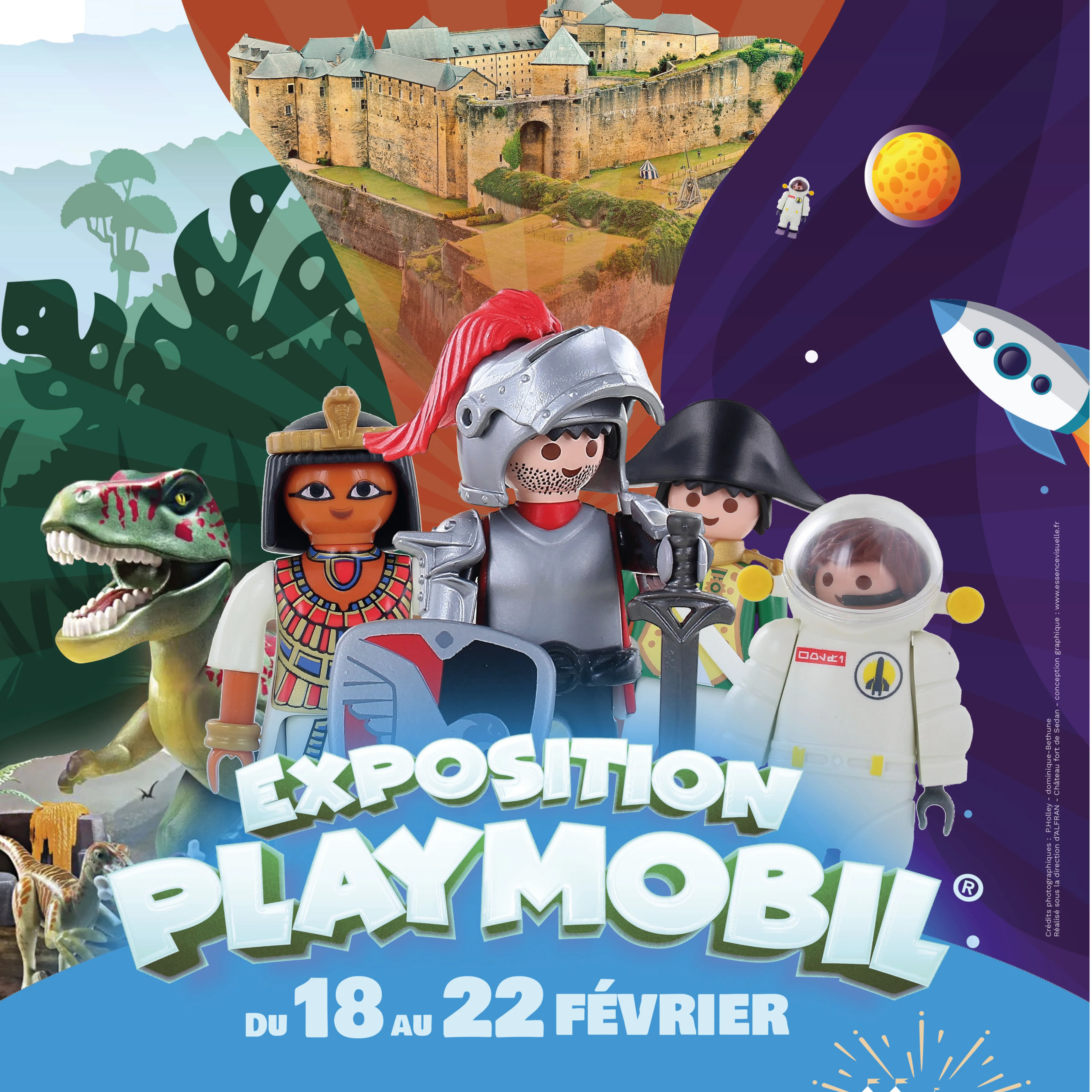 Ardennes : exposition Playmobil au château-fort de Sedan, jusqu'au