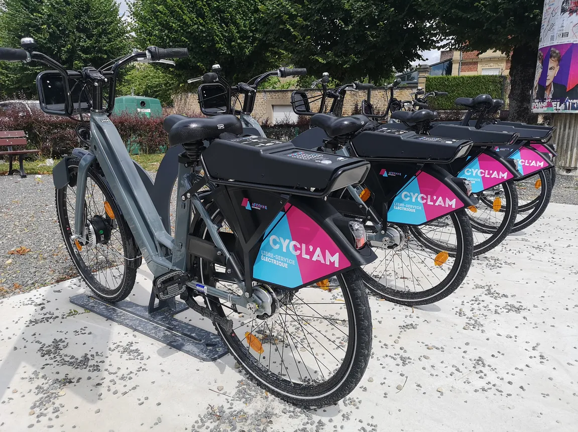 Des velos electriques en libre service debarquent sur Ardenne Metropole