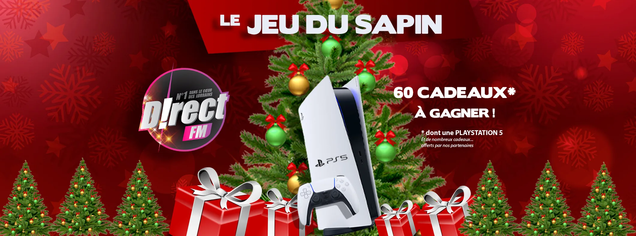 Le jeu du sapin de Noël fait son retour sur D!RECT FM