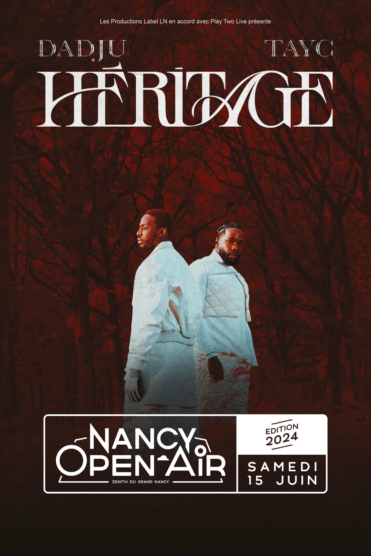 DADJU & TAYC Les nouvelles têtes d’affiche du Nancy Open Air