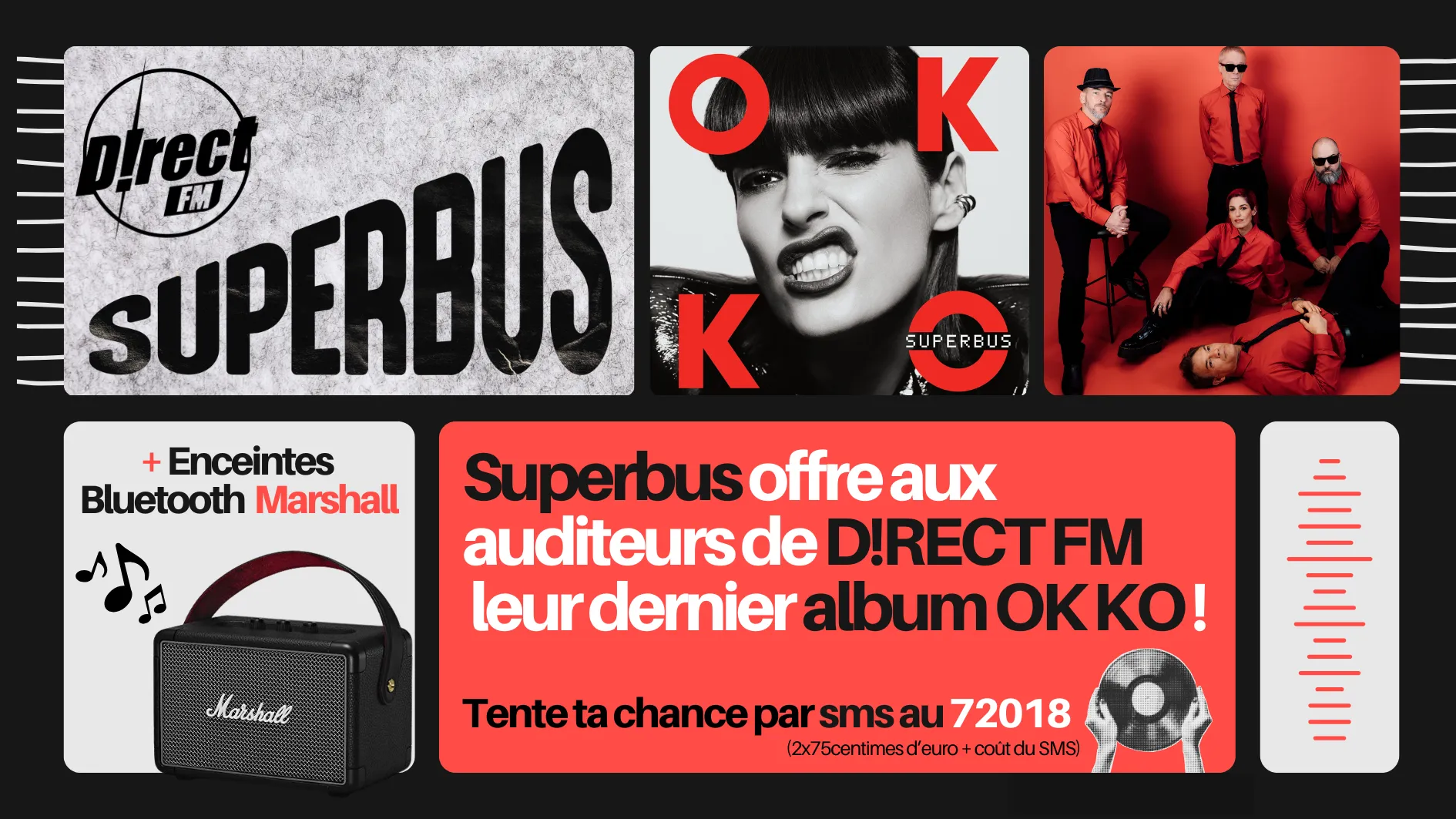 Musique : tentez de gagner le dernier album de « Superbus