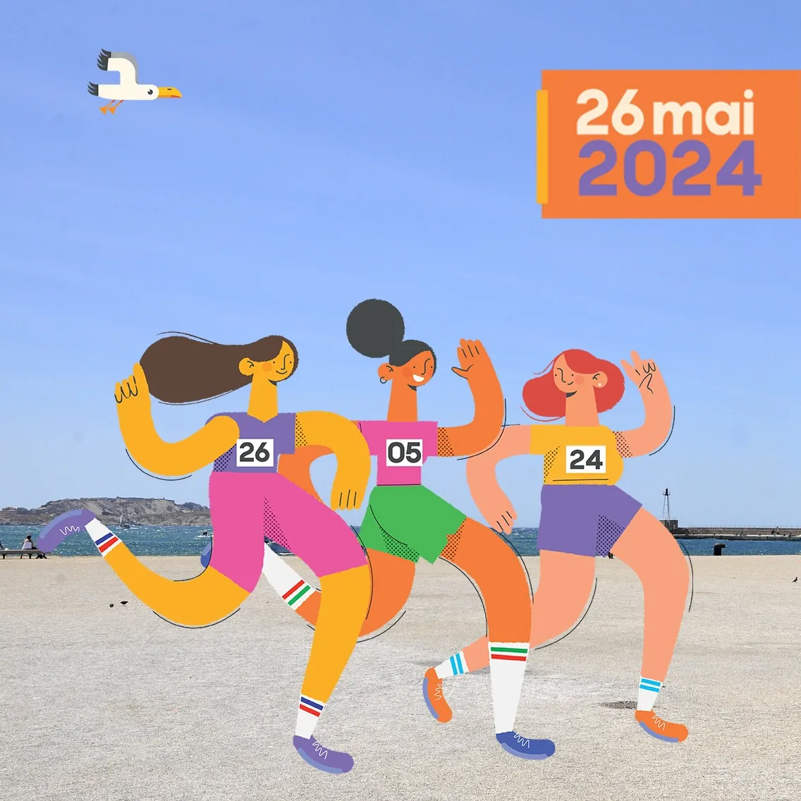 Inscrivezvous à La Marseillaise des Femmes 2024 ! RADIO STAR