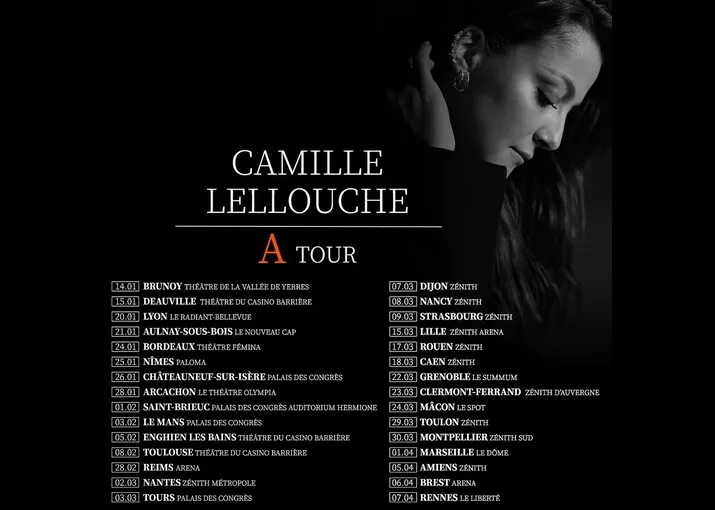 La tournée de Camille Lellouche se précise