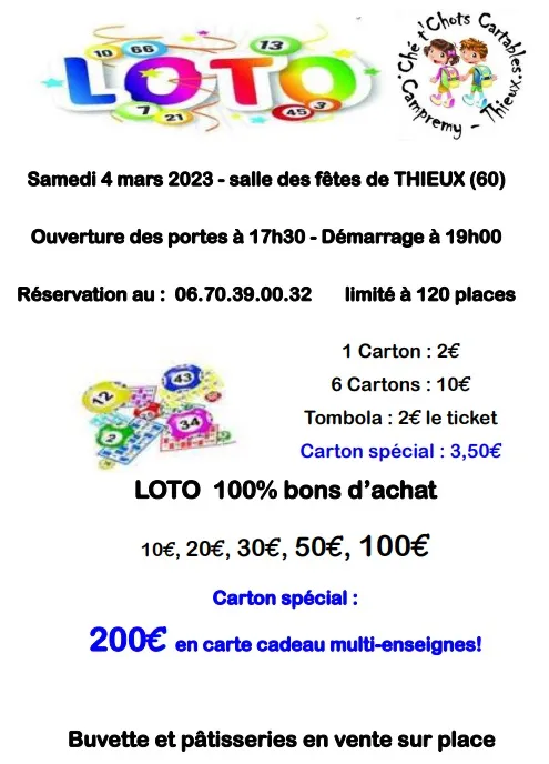 EVASION - Loto 100 % bon d'achats