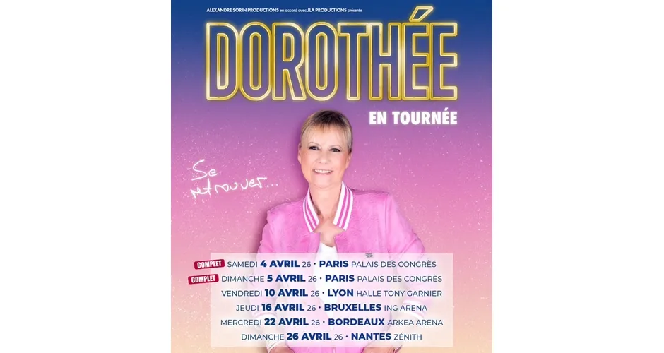 Dorothée repart en tournée dans toute la France