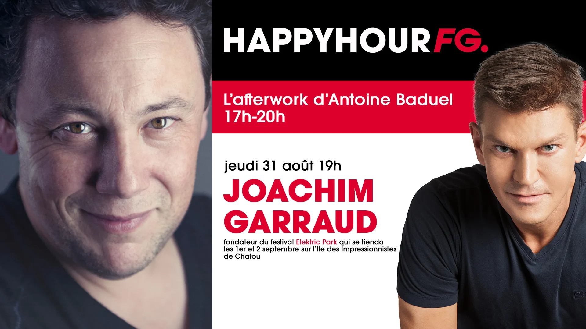 RADIO FG Joachim Garraud, invité d'Antoine Baduel ce soir