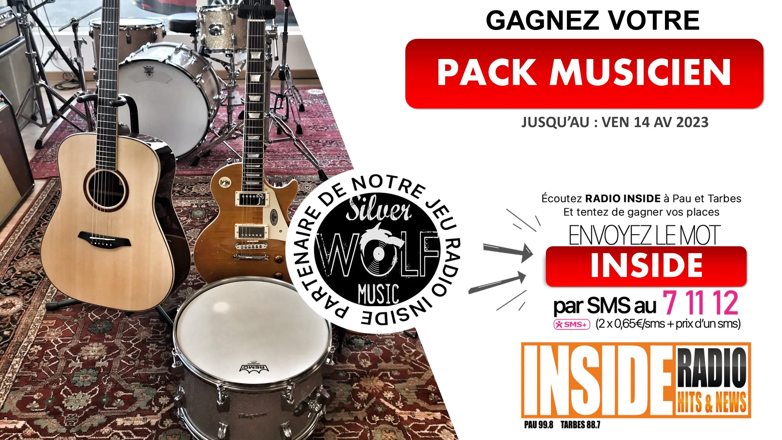 INSIDE - GAGEZ VOTRE PACK MUSICIEN AVEC SILVER WOLF MUSIC A LONS