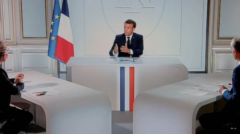 Emmanuel Macron S’exprimera Dans Les JT De 20h De TF1 Et France 2 Le 6 Juin