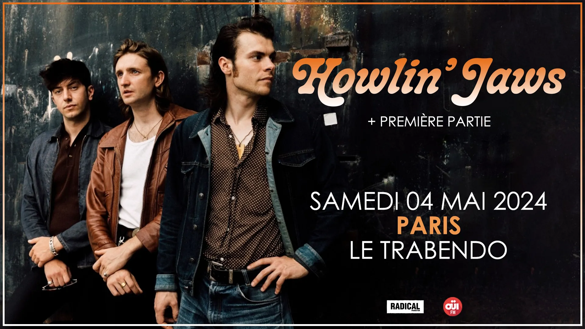 Concert Howlin’ Jaws au Trabendo en mai 2024