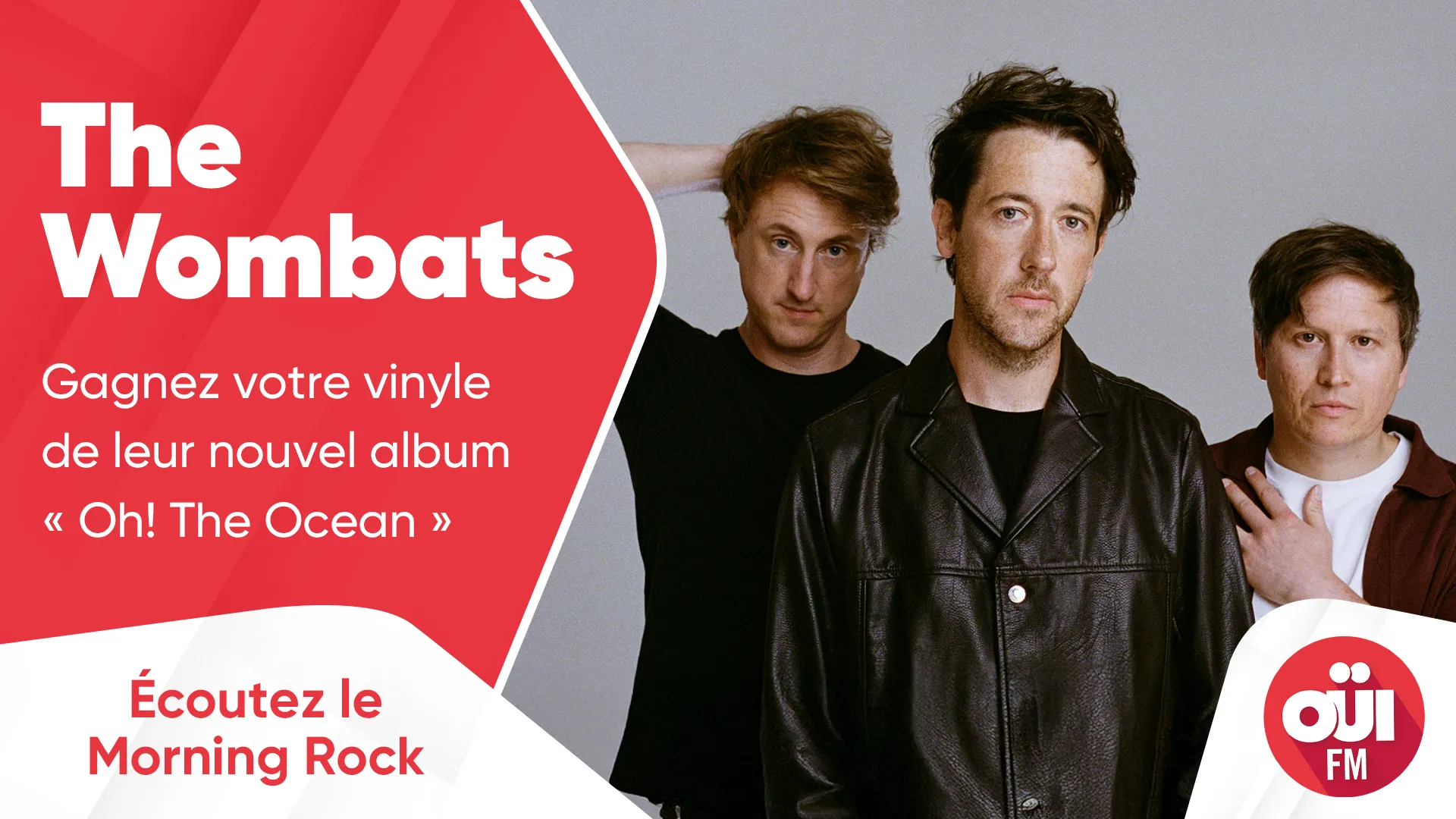 The Wombats : gagnez votre vinyle de leur nouvel album « Oh! The Ocean ...