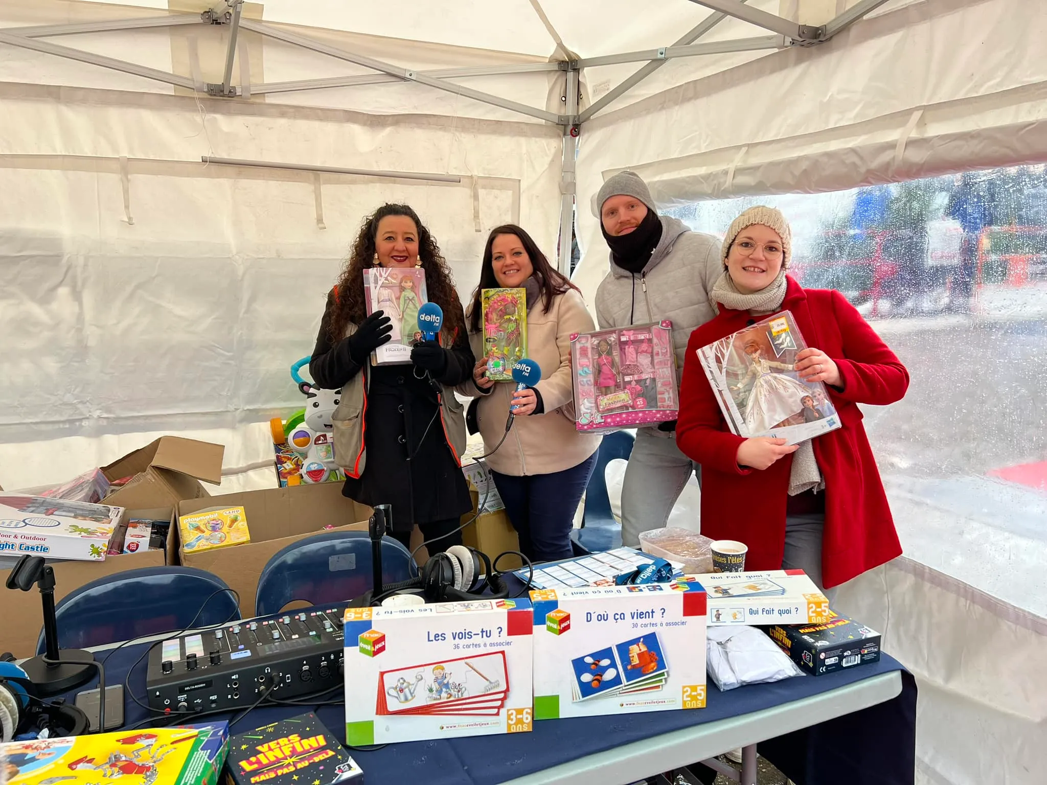 Op&eacute;ration "un jouet pour No&euml;l" : toute l'&eacute;quipe de Delta FM vous remercie pour votre g&eacute;n&eacute;rosit&eacute; !