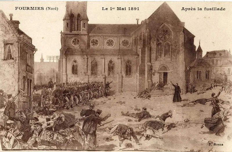 Fourmies : 133 ans après la fusillade du 1er mai 1891, que reste-t-il ...