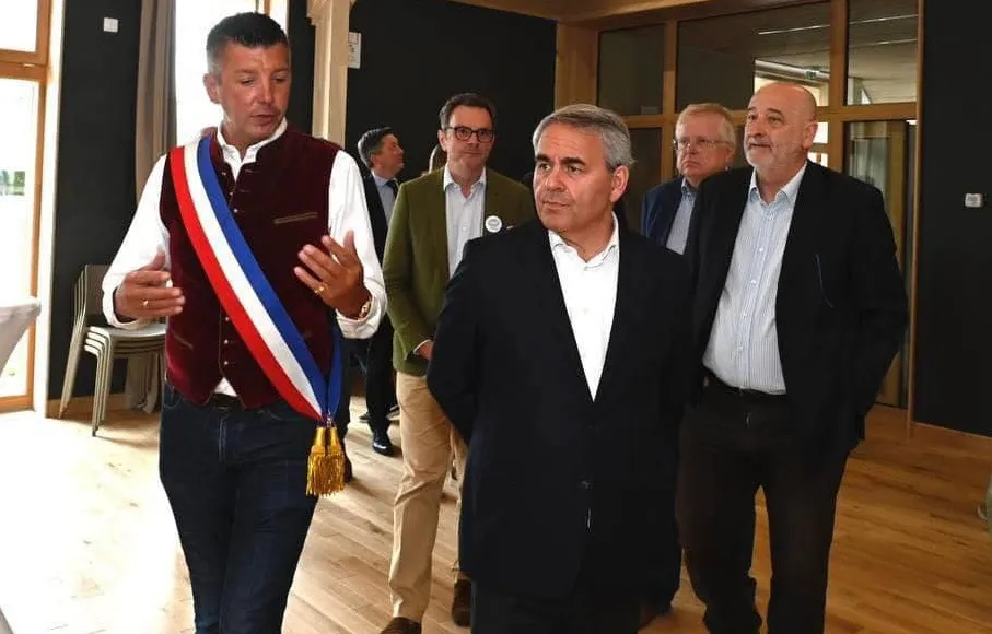 Xavier Bertrand de passage à Fourmies