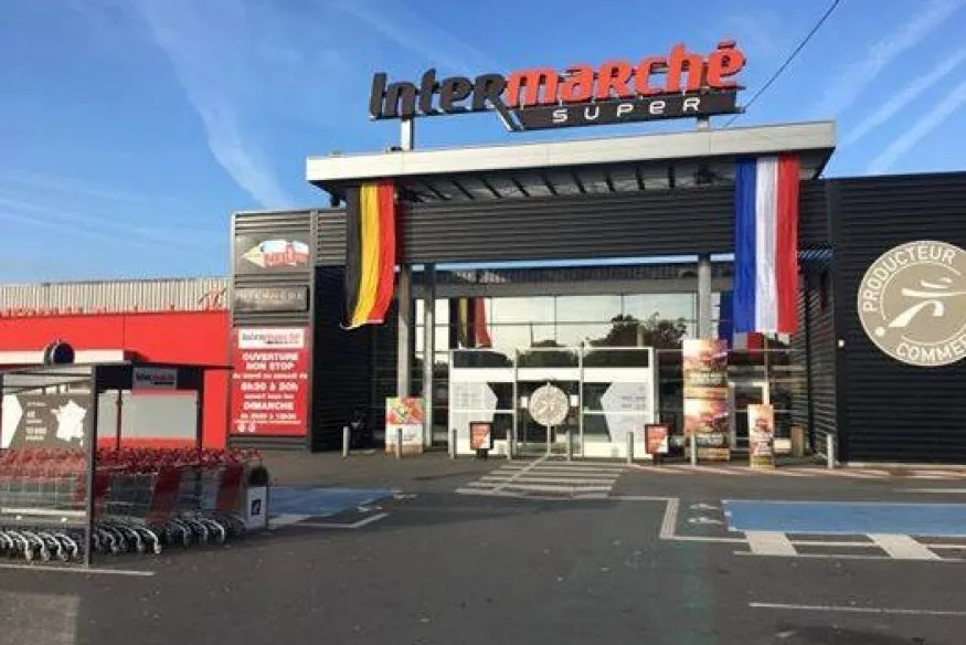 Nouveau bâtiment en 2025 l'Intermarché de Jeumont va changer de dimension