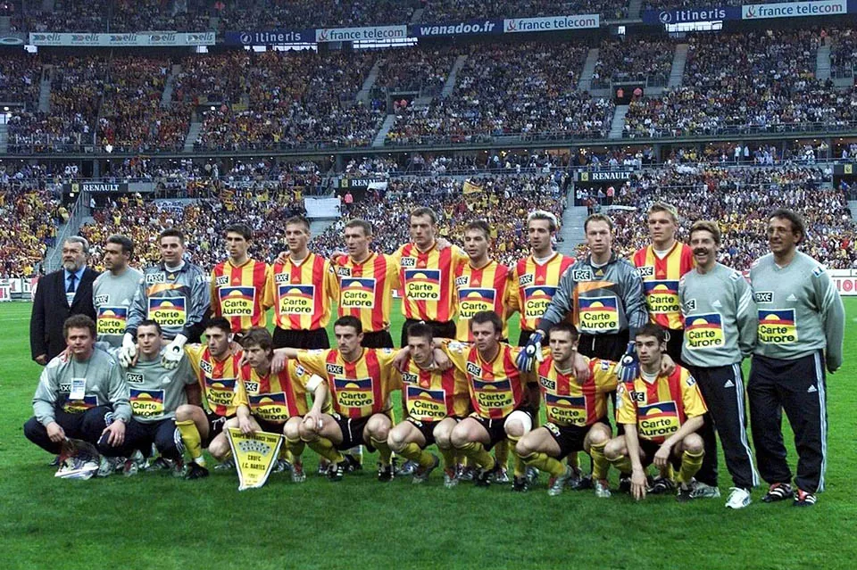 Echarpe Football club finale coupe de France calais nantes 7 mai 2000 | eBay