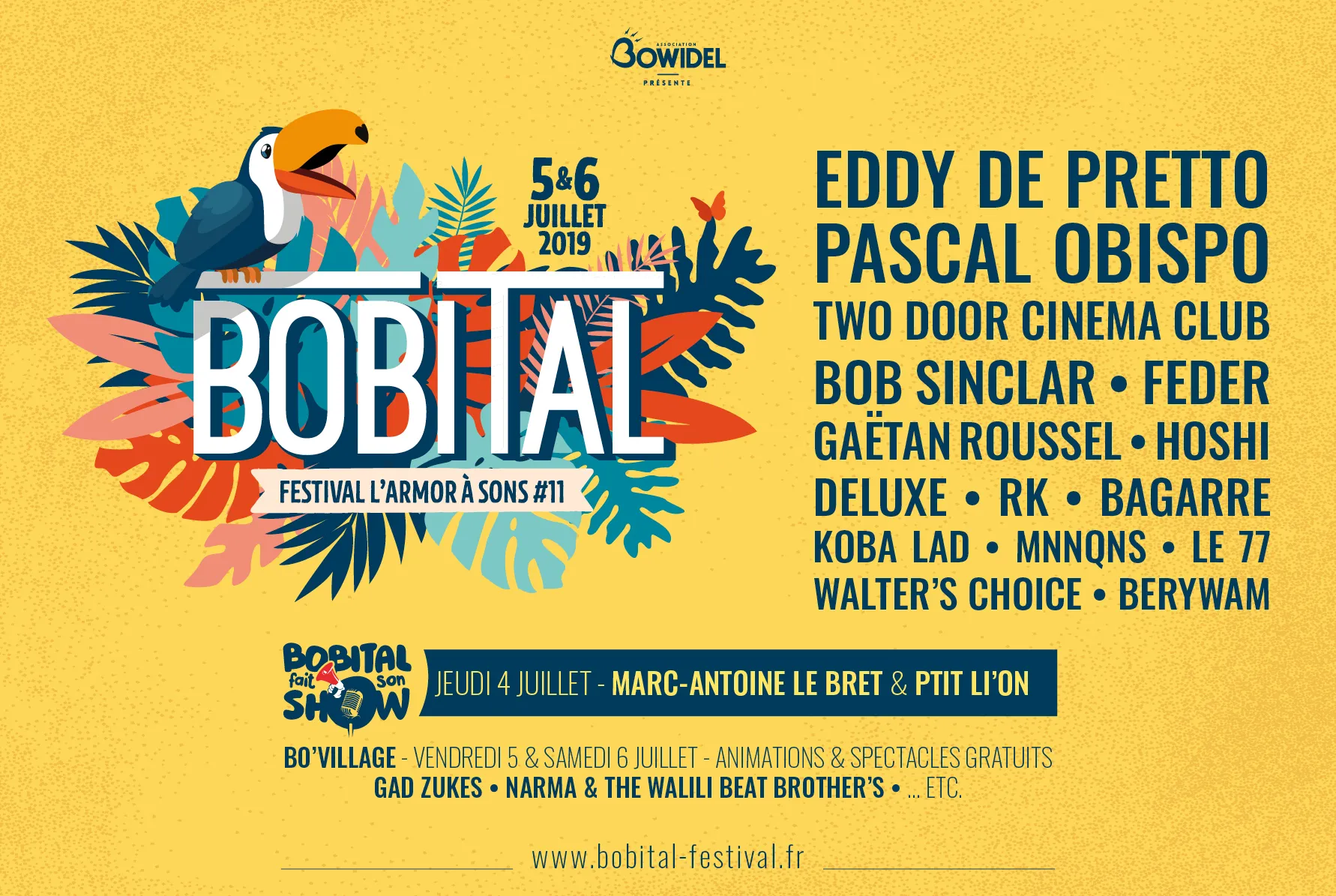 Bobital Le festival dévoile sa prog ! HIT WEST