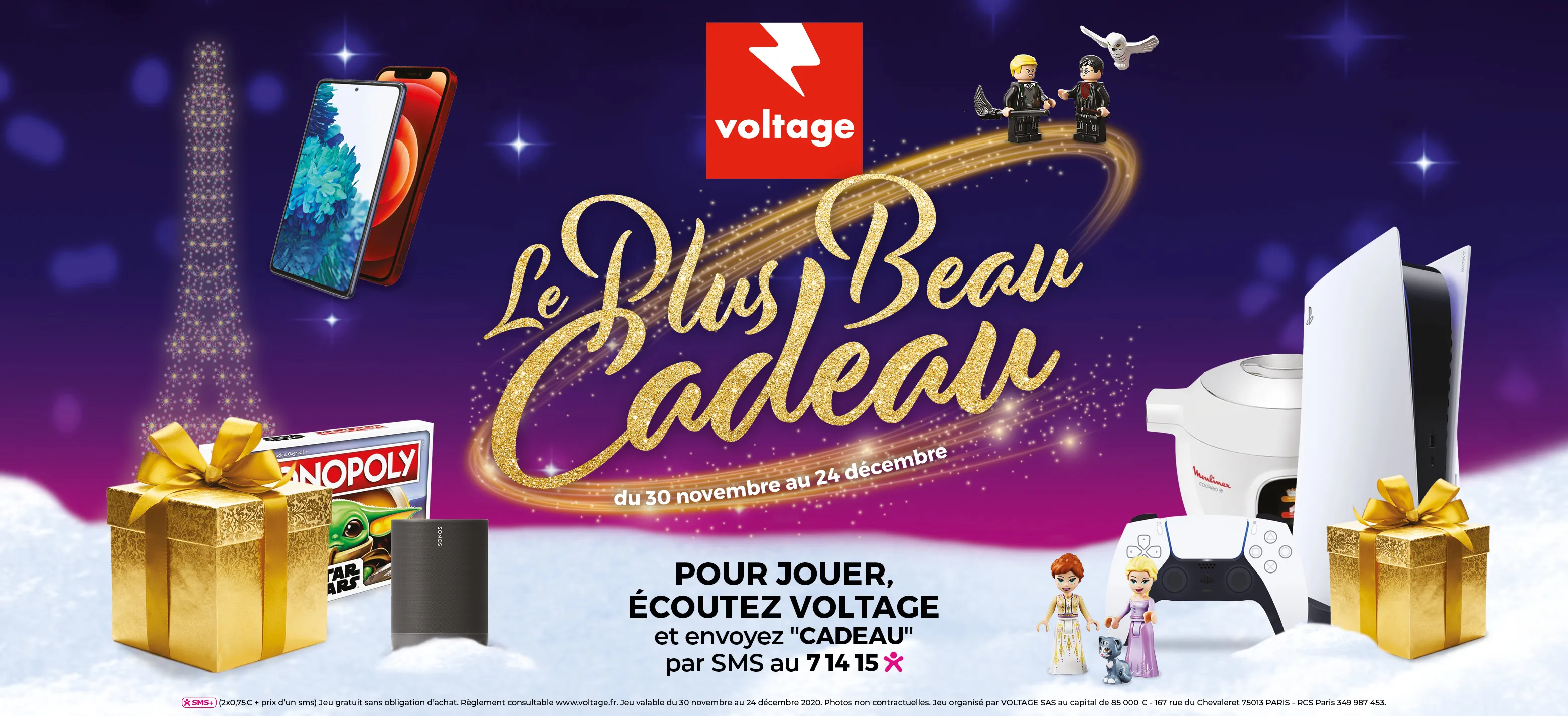 Le Plus Beau Cadeau pour passer le plus beau Noël ! VOLTAGE