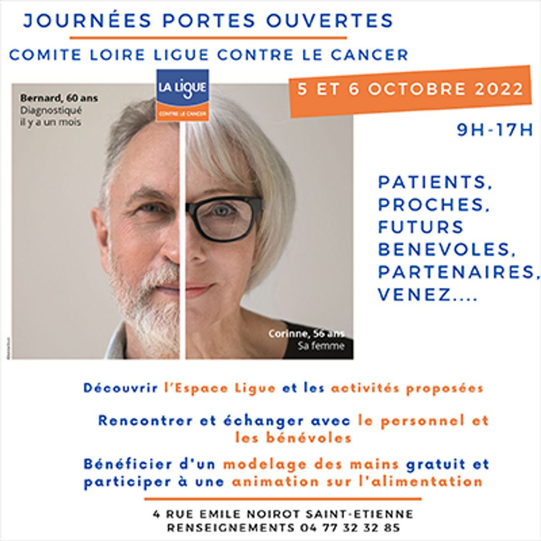 Portes ouvertes au comité Loire de la ligue contre le cancer
