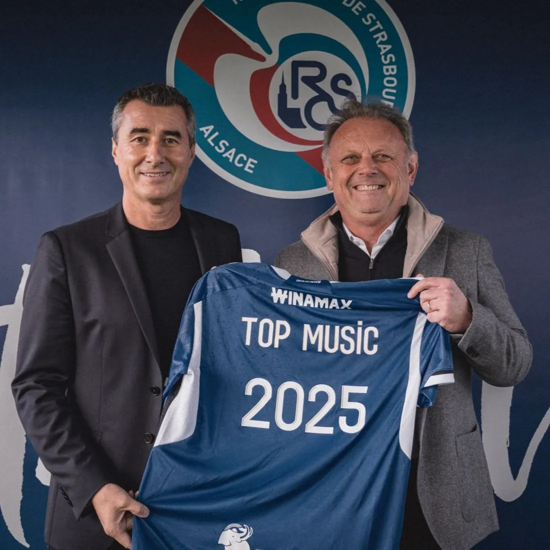 Top Music prolonge son partenariat avec le Racing Club de Strasbourg 