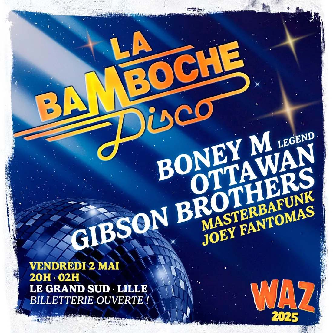 Affiche la Bamboche Disco
