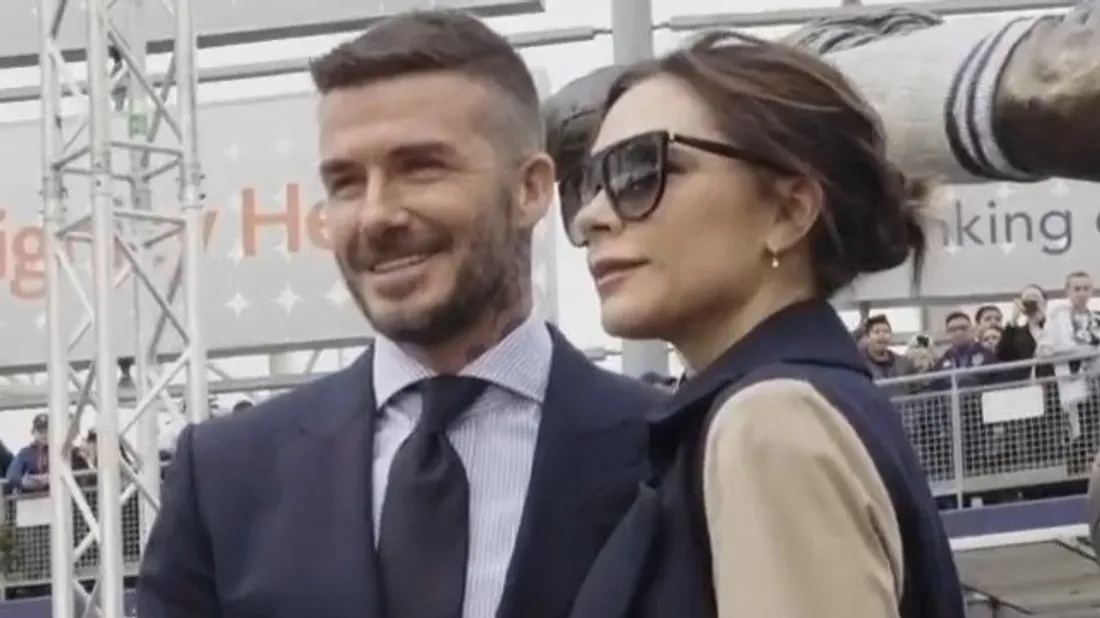 Victoria et David Beckham 