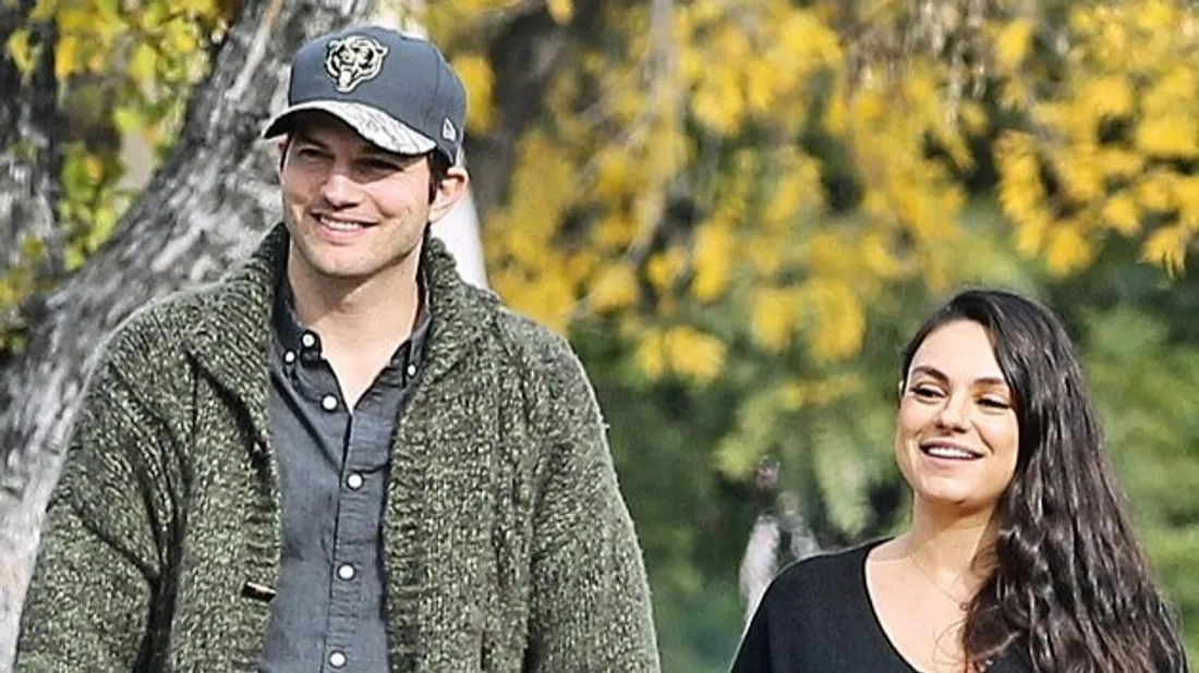 Ashton Kutcher et Mila Kunis