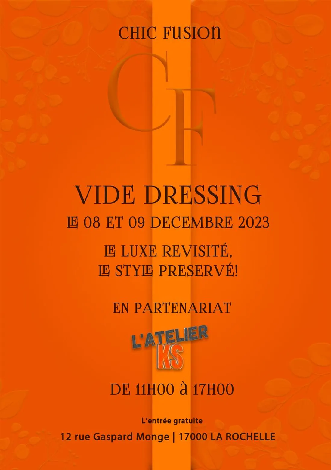 Vide dressing luxe online en ligne