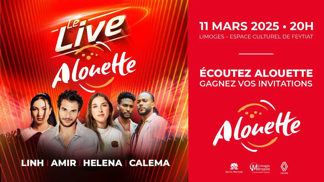 Live Alouette Limoges 11 mars 2025