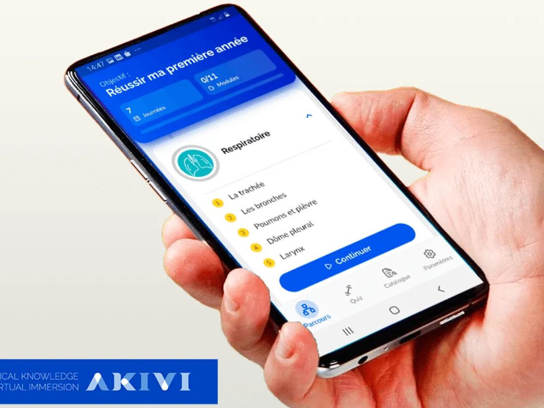 AKIVI, la nouvelle application pour les étudiants en médecine
