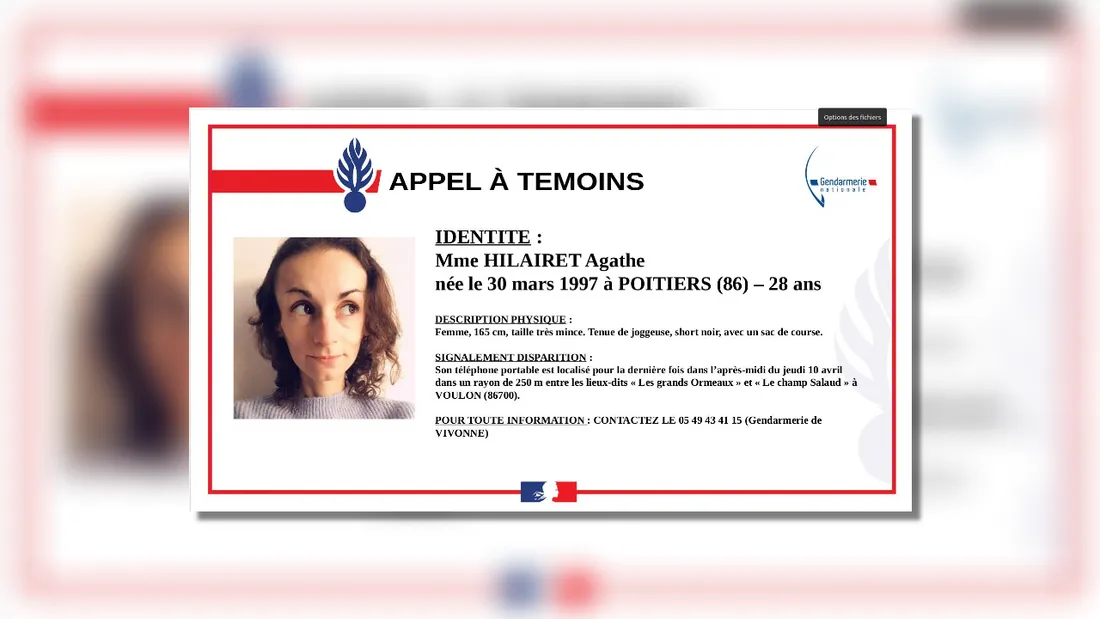 Appel à témoins
