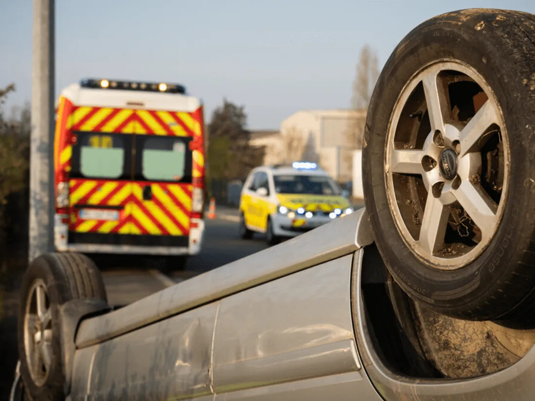 Accident route Vendée pompiers