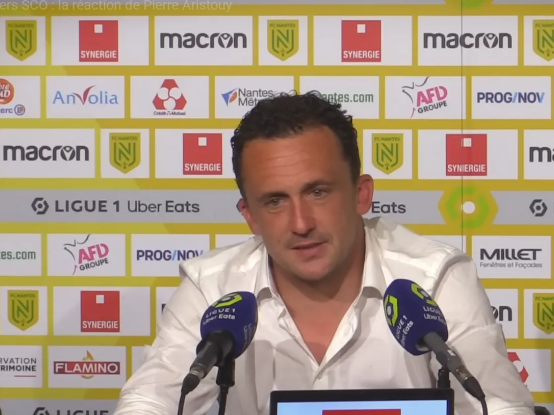 Pierre Aristouy en conférence de presse 