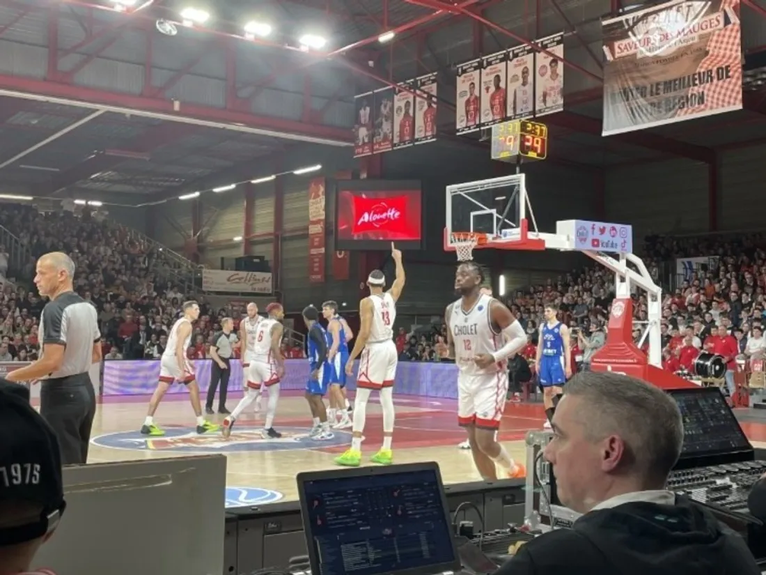 Exploit de Cholet Basket à la Meilleraie