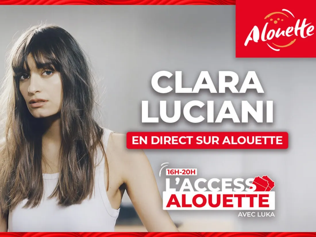  Clara Luciani lundi 6 janvier dans les studios d'Alouette 