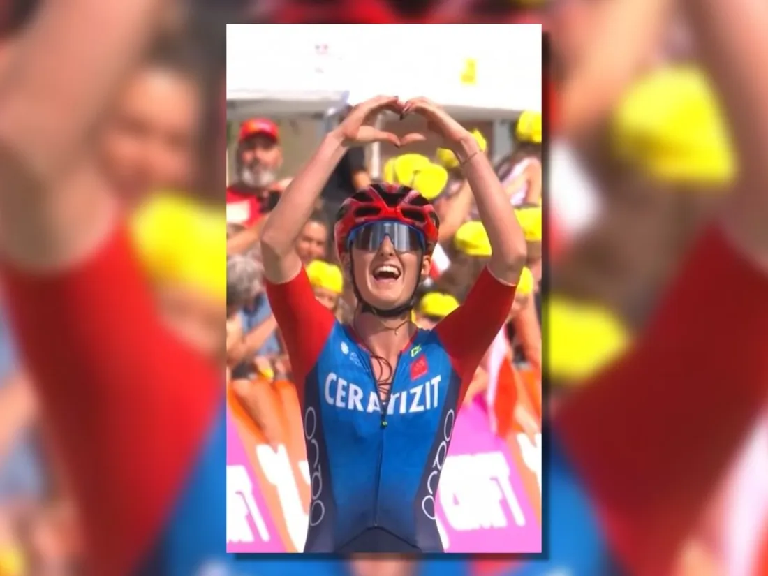 La Française Cédrine Kerbaol a remporté la 6e étape du Tour de France femmes