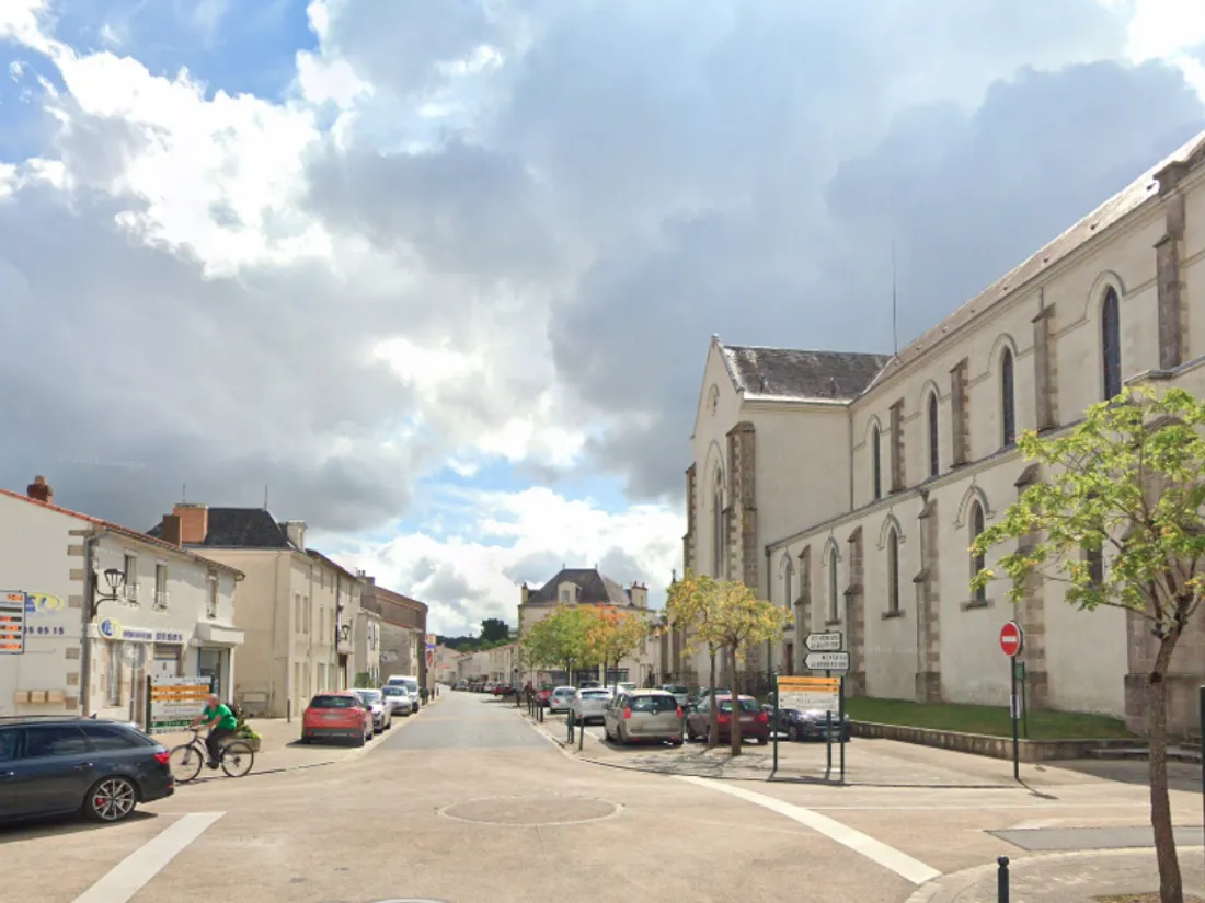 Le centre-bourg de Cugand
