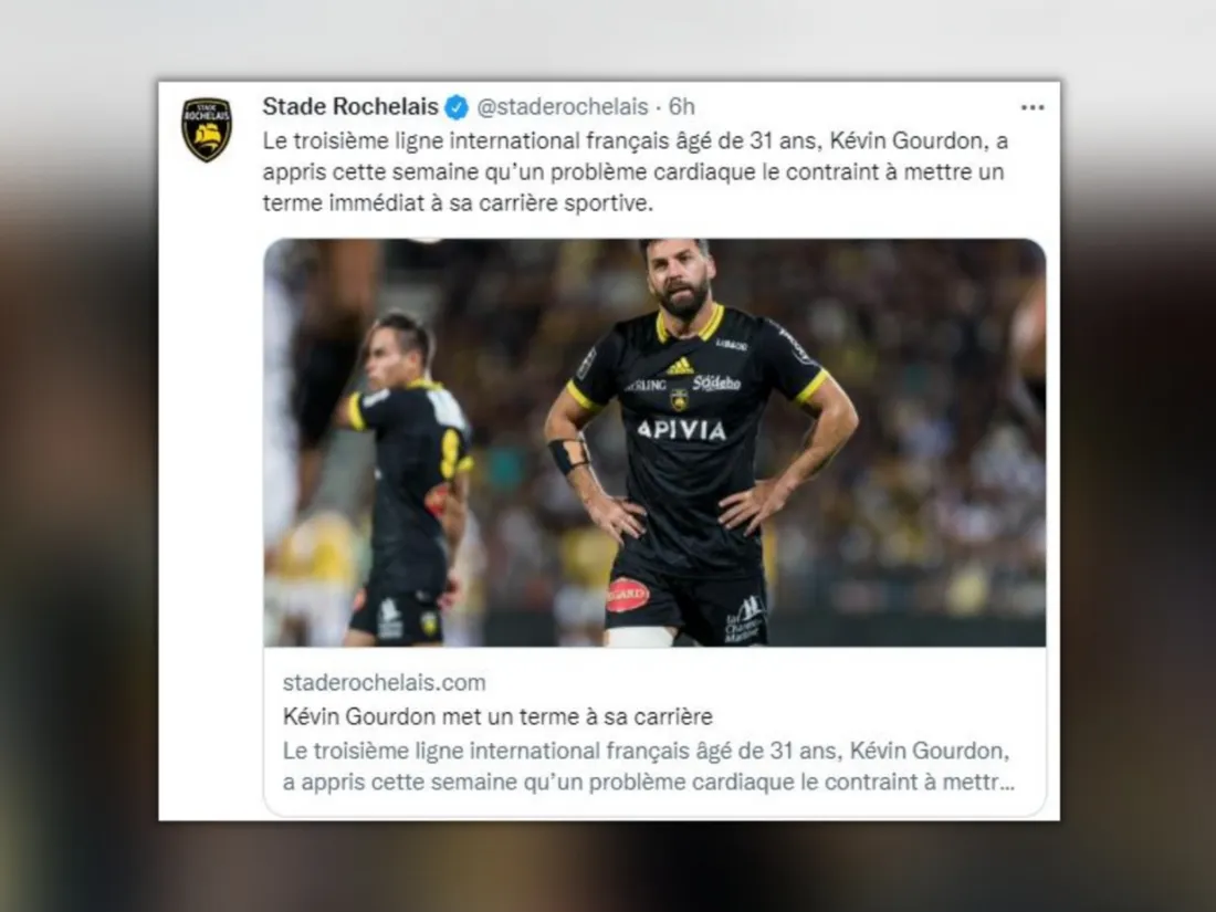 Kevin Gourdon a été sélectionné à 19 reprises avec les Bleus.
