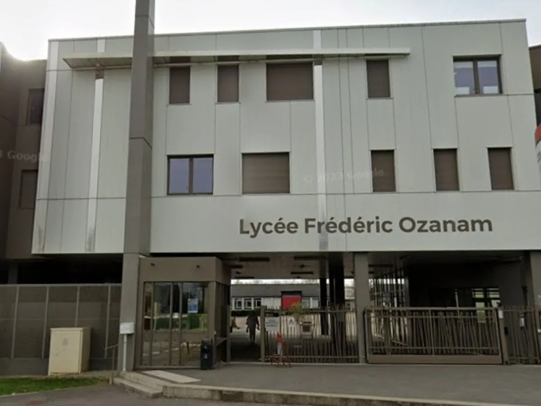 Le lycée Frédéric Ozanam a été touché par une menace à l'attentat à la bombe, mercredi.
