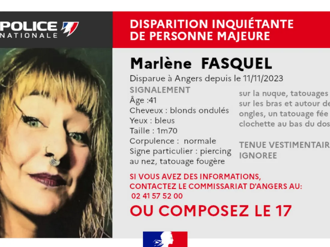 Disparition Marlène Angers