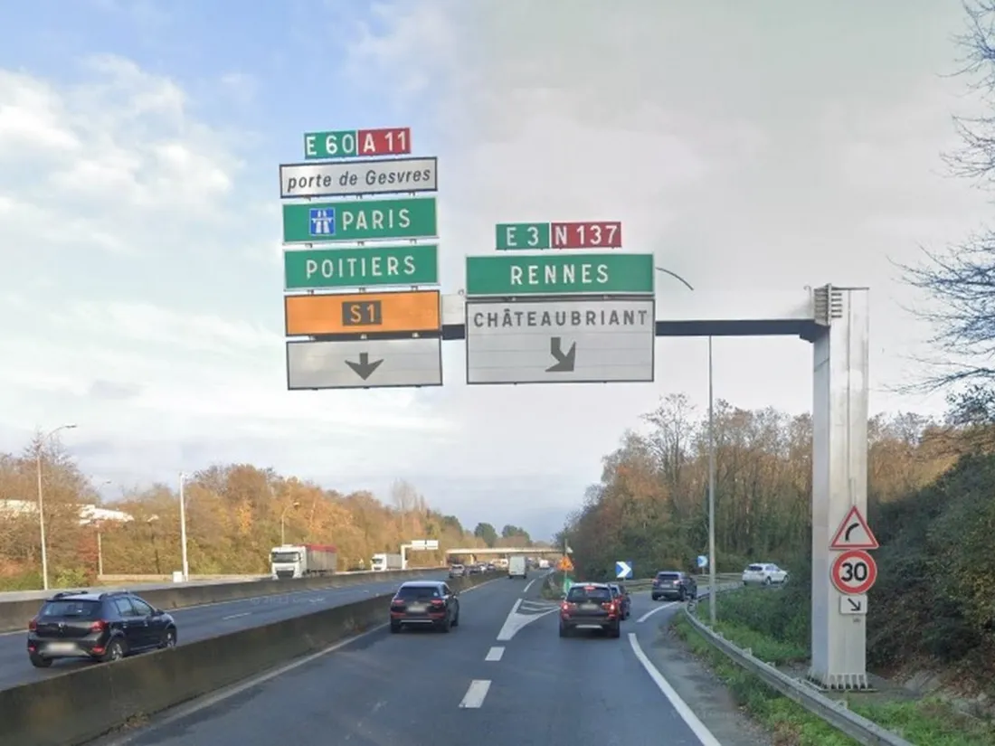 Nantes : une partie du périph va fermer de nuit jusqu’au vendredi 15 octobre
