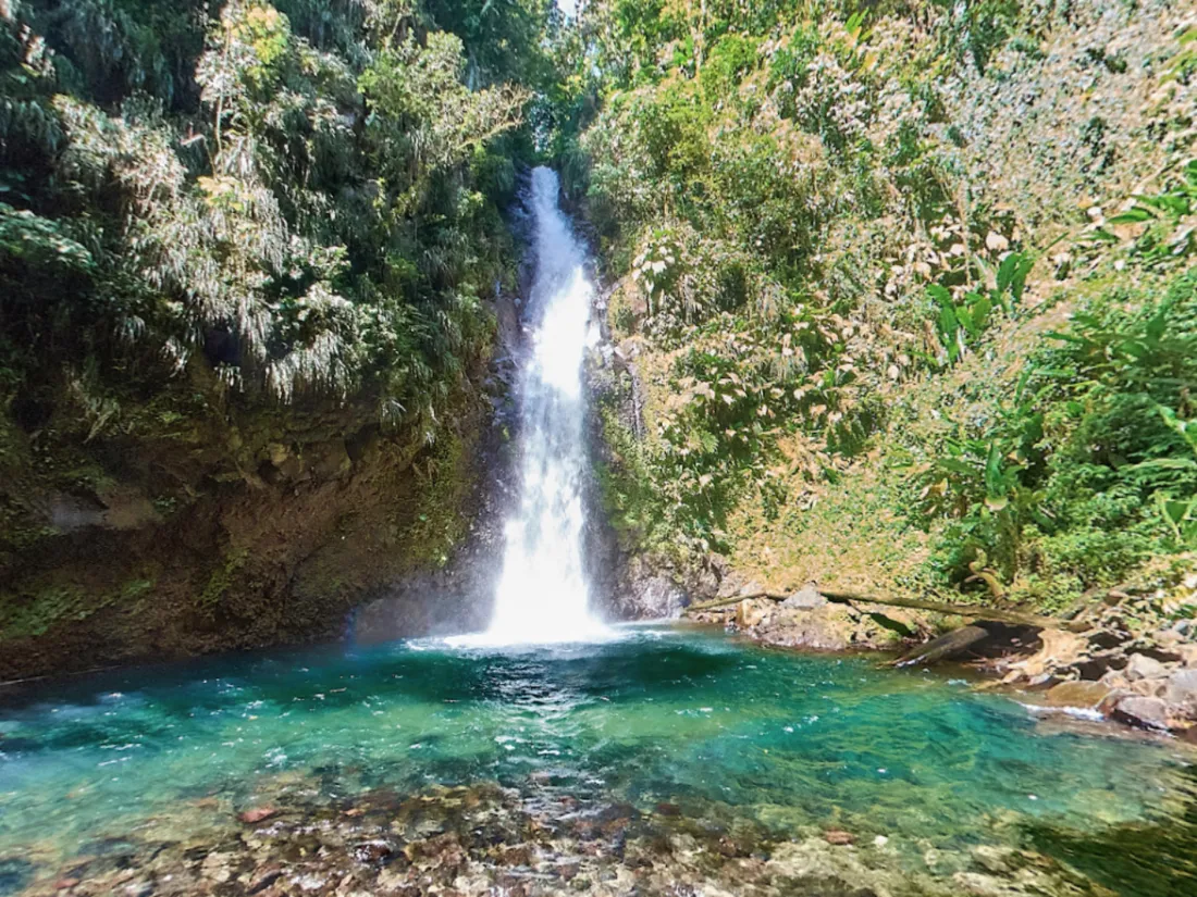 Cascade de Didier en Martinique