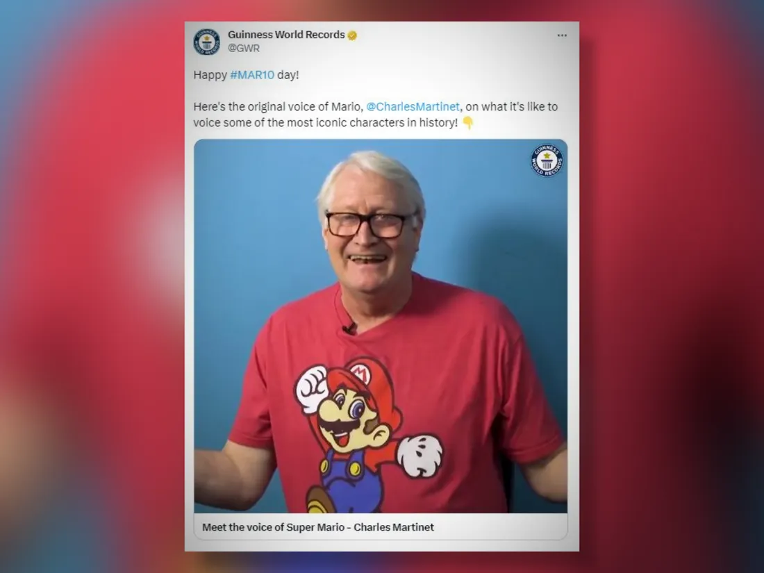 Le célèbre plombier Mario va changer de voix !