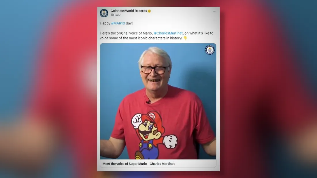 Le célèbre plombier Mario va changer de voix !