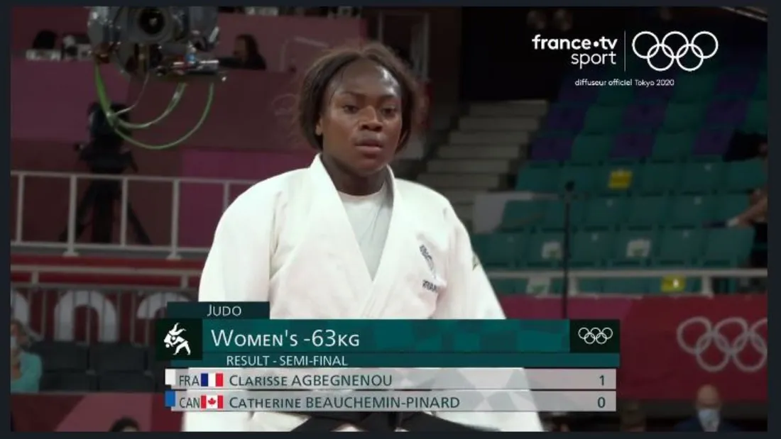 La judokate rennaise Clarisse Agbégnénou sacrée championne olympique