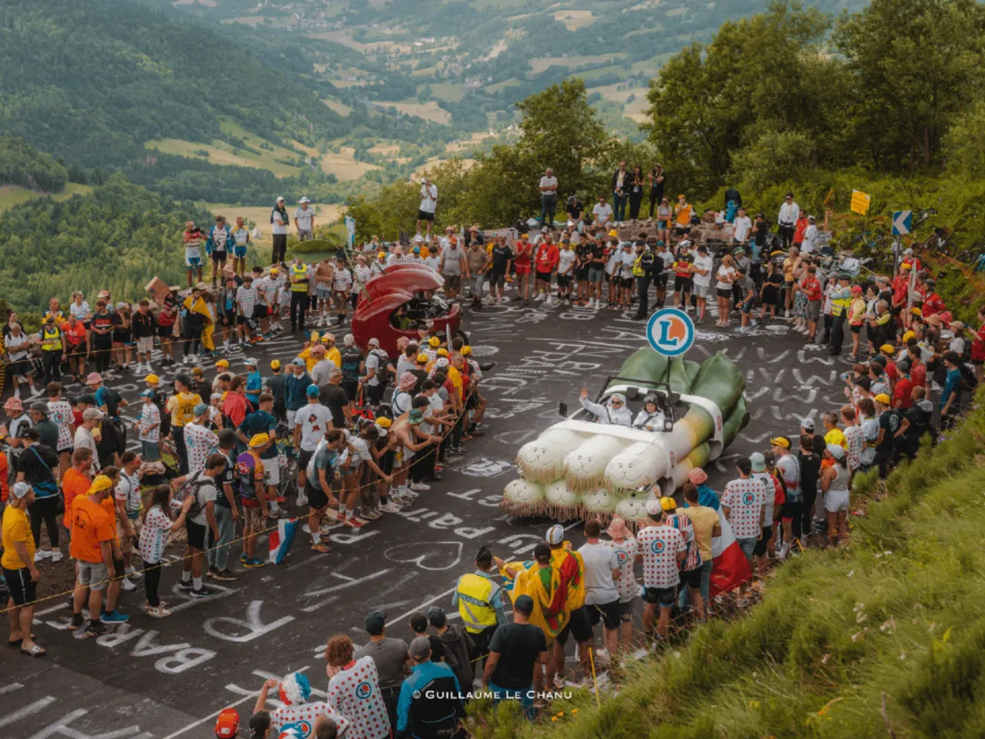 Pilote poireau Tour de France