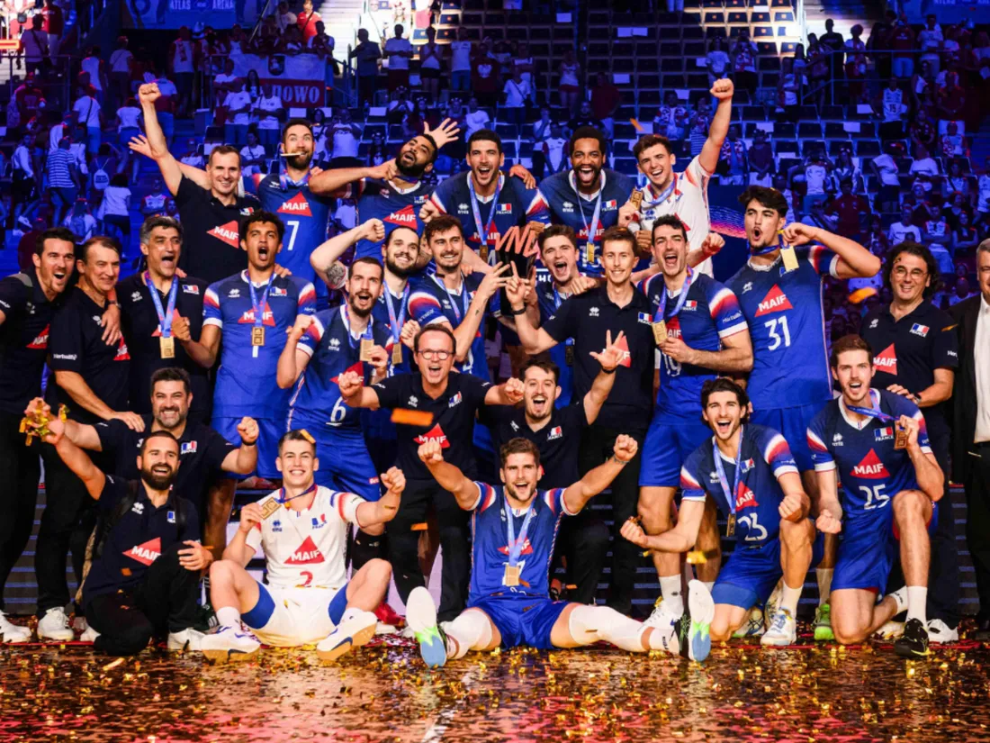 L'équipe de France masculine de volley sera à Tours entre mai et juillet 2025