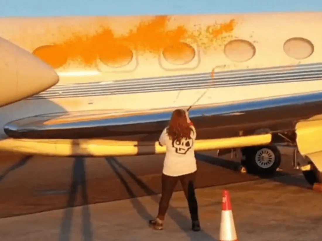 Just Stop Oil asperge le jet privé de Taylor Swift