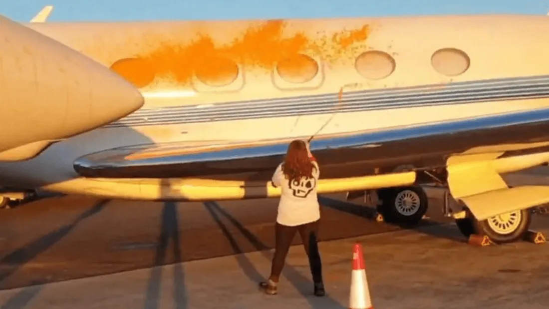 Just Stop Oil asperge le jet privé de Taylor Swift