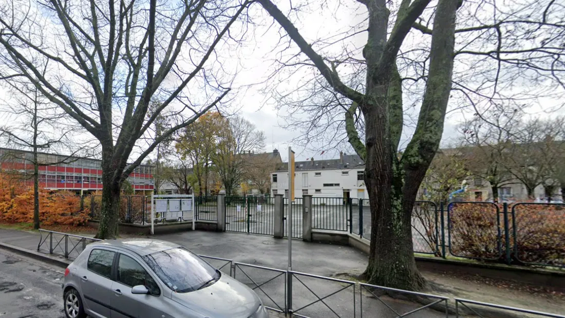 La bombe a été retrouvée pendant les travaux à l'école Claude-Bernard